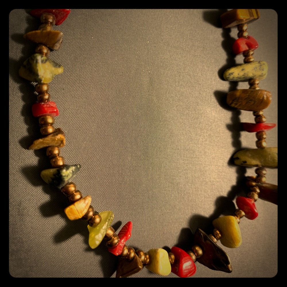 Rock necklace